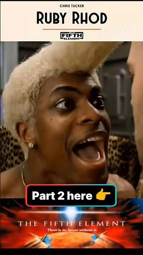 Chris Tucker as Ruby Rhod - The Fifth Element (1997) #shorts