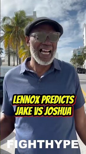 Lennox Lewis PREDICTS Jake Paul vs Anthony Joshua 🤯