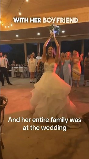 This bride shocked everyone at the wedding 😱