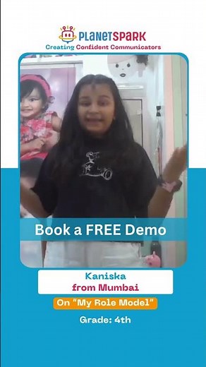 🌈 See Kaniska – building confidence and creativity with PlanetSpark! 🎉