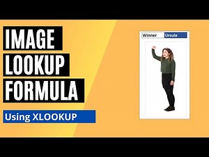 Image Lookup in Excel with the XLOOKUP Function