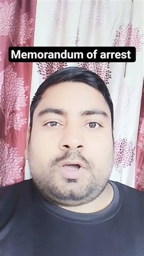 What is memorandum of arrest || Section 36 bnss || Section 41b crpc
