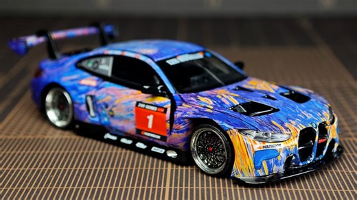 【新车速览】天价海景复刻？——Skymodel M4GT3 梵高
