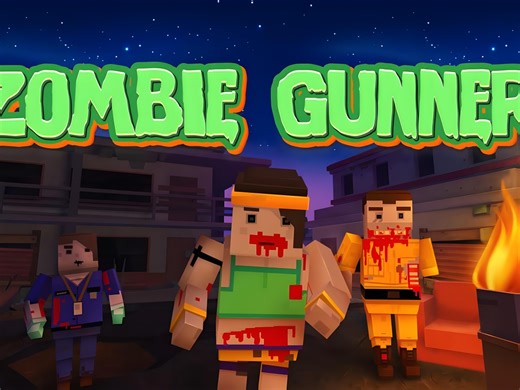 像素风格 VR丧尸射击游戏【Zombie Gunner】VR僵尸枪手