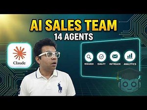 I Built a Full AI Sales Team Using Claude Code (14 Skills) | Automate your entire sales funnel