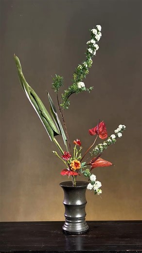 Spring flower arrangement #asmr