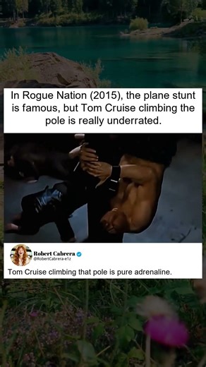 Tom Cruise’s Underrated Pole Climb in Rogue Nation