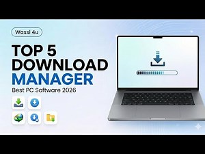 Top 5 Best Download Managers for PC in 2026 | Fastest Downloads | Wassi 4u 🚀