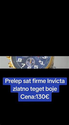 Invicta I-Force 3329B Cena:130€ Fiksno Odlično očuvan originalni sat firme Invicta I-Force 3329B. Bez kutije i prateće dokumentacije. . Kućište sata je izradjeno od čelika . Narukvica kožna . Staklo mineralno . Mehanizam kvarcni . Dimenzija : 46 mm bez krunice Za vise odličnih satova zapratite moj insta nalog #satovi_originali_nbgd i #zenski_satovi_originali Za dogovore o kupovini sata pisite u DM. #watch #invictawatch #invicta