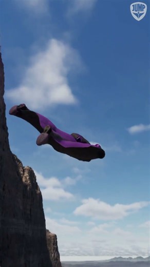 Cliff Jump Jana #2 Limitless Flight (VR Wingsuit Flying)