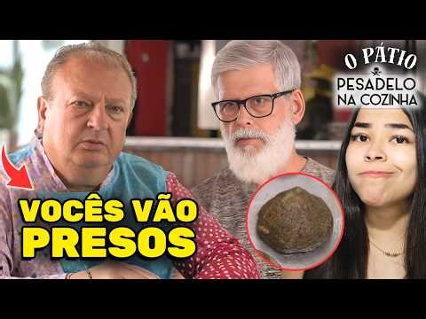 UNPRECEDENTED: Jacquin ASKS TO QUIT the show (KITCHEN NIGHTMARES) - O Pátio Restaurant