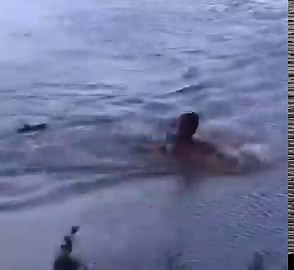 What happens when you ignore the “no swimming” signs