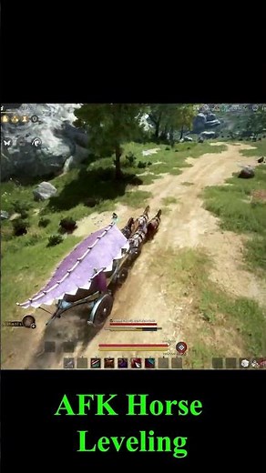 AFK Horse Training Trick in BDO You Didn’t Know! #bdo #gaming #blackdesertonline #blackdesert
