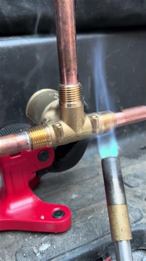 Delta Monitor shower valve soldering prep for installation #plumbing #soldering