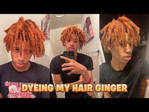 DYEING MY DREADS GINGER/COPPER