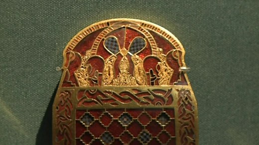 Sutton Hoo 'spectacular' treasure on display