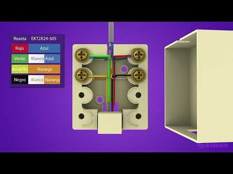 Aprende a instalar una roseta telefónica Modelo 300-145