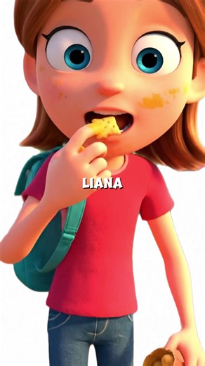 Meet Leana. The girl addicted to Doritos #stereotypes #highschool #animation #memes #fypシ