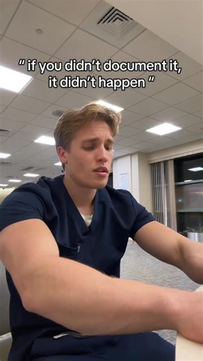 Adrian Wnorowski on Instagram: "If you didn’t document it, it didn’t happen #nursehumor #nurses #nurse #registerednurse #nursingstudent #healthcareworkers"