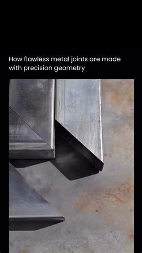 Daily World Clips on Instagram: "Precision like this in metalworking doesn’t happen by chance—it’s the result of meticulous measurement, expert-level geometry, and perfectly executed welding and grinding techniques. The joint shown here is a great example of angular joint geometry, where each piece has been cut at a precise angle to fit together seamlessly. This type of craftsmanship is common in high-end metal fabrication, where aesthetic quality and structural integrity go hand in hand. Such j