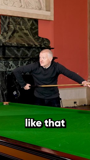 Do THIS To Cue Straight! 🎯 #snooker | Stephen Hendry's Cue Tips