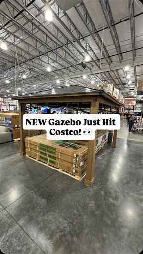 Costco Savvy | Veronica on Instagram: "Weekend backyard GOALS! 😍 This Yardistry 12×14 gazebo at Costco is giving all the summer vibes. Perfect for BBQs, family hangs, or just relaxing outside. Built with 100% FSC® certified wood and a sturdy aluminum roof, it’s made to last and looks amazing while doing it. Follow @costco.savvy for more Costco deals and finds! 🤗 #CostcoFinds #CostcoHome #BackyardVibes #Yardistry #OutdoorLiving"