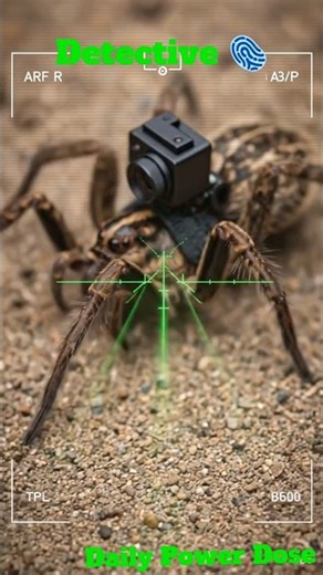We Put a Camera on a Spider… Here’s What It Saw 😱🕷️ #xrandr #openxr #shorts #spiderman