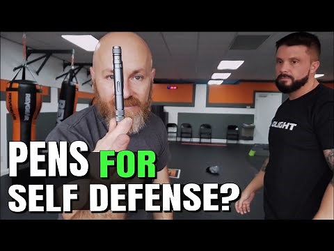 Using Pens for Self Defense: Striking and Clinching | Smootherpro Tactical Pen Review