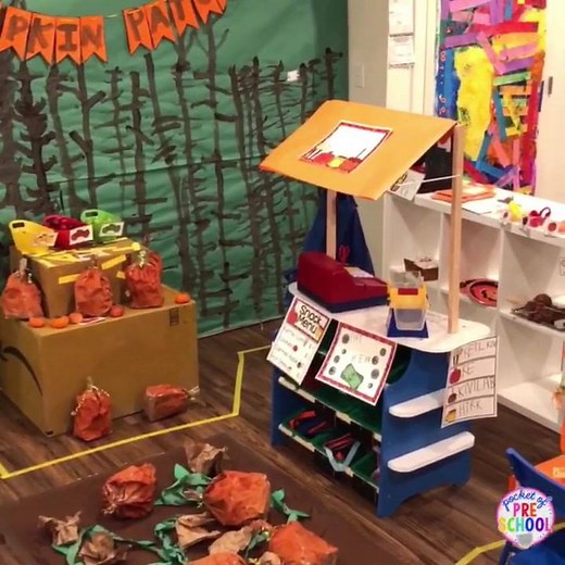 61K views · 53 reactions | Turn the dramatic play center into a Pumpkin Patch for a fall, pumpkin, harvest, or farm theme! https://pocketofpreschool.com/pumpkin-patch-dramatic-play/ | Pocket of Preschool | Facebook