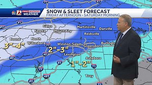 WATCH: Winter storm forecast update as snow and ice are expected