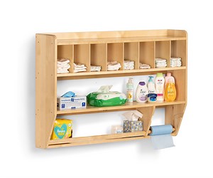 Wall-mounted shelf | Changing table shelf | Community Playthings