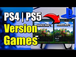 How to Select PS4 or PS5 versions of Games on PS5 Console (GTA 5, Minecraft, Etc..)