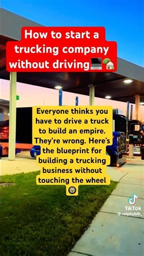 Want a trucking business without driving? You can, and without a CDL…here’s how #owneroperator