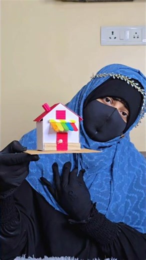 Paper Hut Making Craft |Paper Hut Craft Step by step #viralshort #shorts #craft #viral #diy