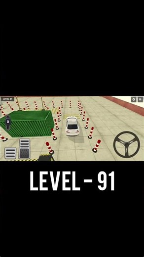 BEST GAME VIDEO DRIVING SCHOOL GAME 🎯🎮 || ADVANCE CARPARKING GAMES || LEVEL 91 || #shorts #youtube