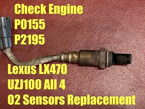 Lexus LX470 | UZJ100 | Land Cruiser 100 - Upstream & Downstream O2 Sensors Replacement