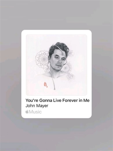 You're Gonna Live Forever in Me - Song Lyrics