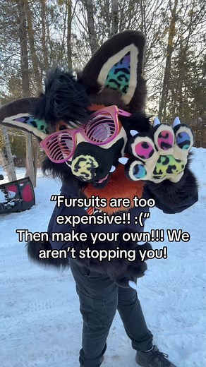 YouTube is a great place to start! These days, there are multiple tutorials for literally every step of the way! Do you want to buy a suit instead?? 😛 This suit is for sale right now! 3300 CAD shipping, all info is on my Etsy! - #fursuit #fursuitmaker #furryfandom #fursuitforsale #furry #fursuit