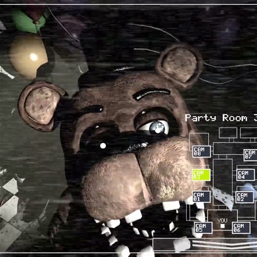 Withered Freddy FNaF in Real Time Voice Line Animated