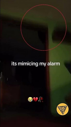 It Wasn't Your Alarm. It Was Mimicking The Sound #supernatural #horror #horrorfilm #creepy