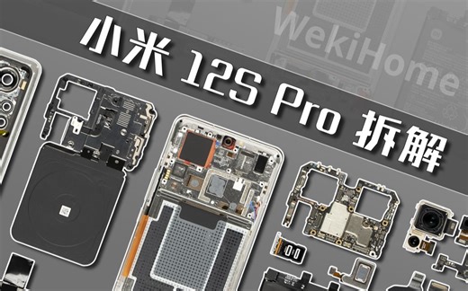 【享拆】小米12S Pro 拆解：骁龙8+终于站起来了！