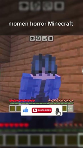 Momen horror di minecraft!! minecraft story #minecraft #shorts