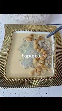 How to make Tapioca the yummy and creamy way