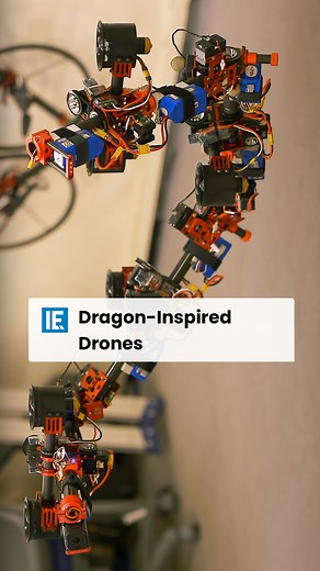 In Tokyo, engineer Moju Zhao has developed a transformative drone, named DRAGON, that can change its shape mid-flight to navigate tight spaces. | Interesting Engineering
