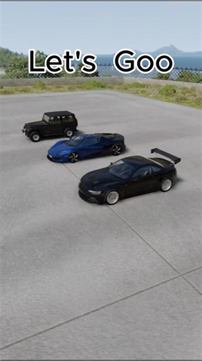 BeamNG.Drive: Top 3 cars hit the wall 😱 #beamngdrive #beamngdrivemods #beamngdriveshorts