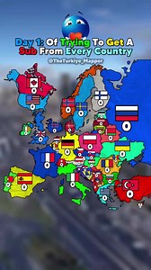 Day 1: Trying to Get a Sub From Every Country Challenge