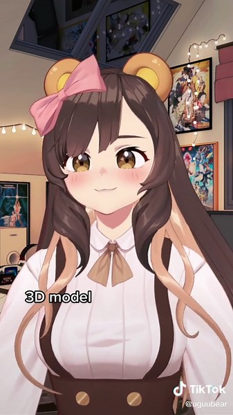 Introducing the UguuBear VTuber Model