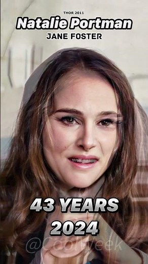 THOR 2011 cast before and after 2024