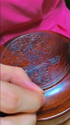 Inlay fine steel wire in wood- Good tools and machinery make work easy