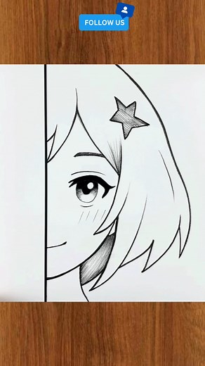 Easy Anime Girl Pencil Sketch Tutorial | Step by Step for Beginners #AnimeGirlDrawing #CuteAnimeGirl #PencilSketchArt #StepByStepDrawing | Çizim Mektebı